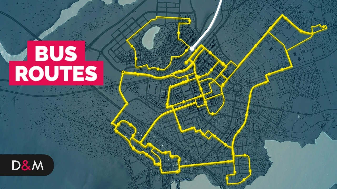 How I Planned a Fully Linked Bus Network System for My City