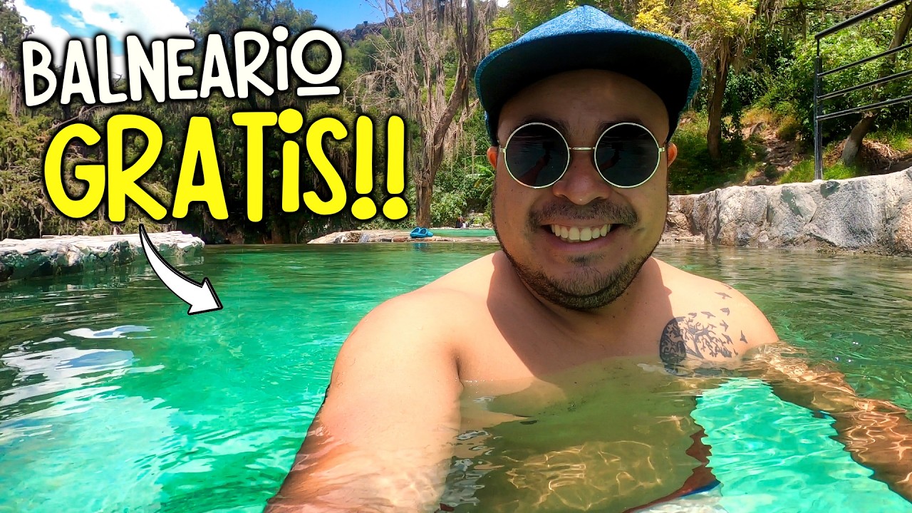 Encontré un balneario GRATUITO en Hidalgo
