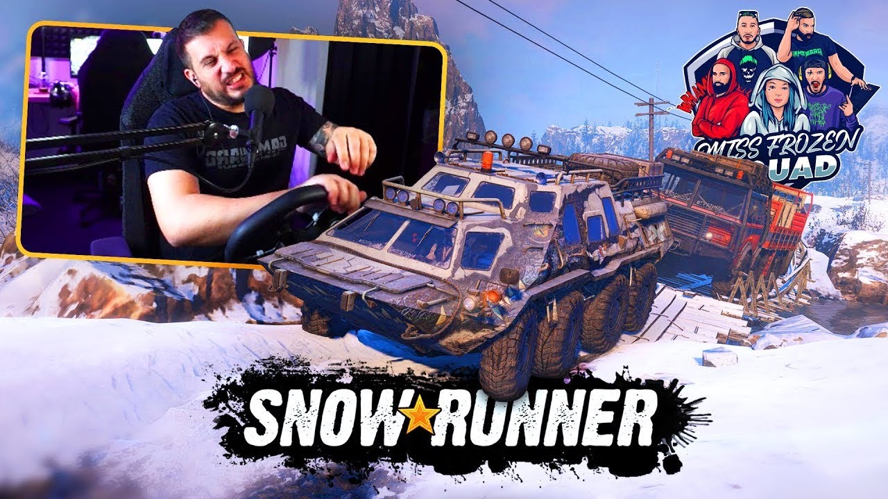 &Pi;&alpha;&nu;&iota;&kappa;ό&sigmaf; &sigma;&tau;&eta; &Rho;&omega;&sigma;ί&alpha;! | SnowRunner Live | Greek