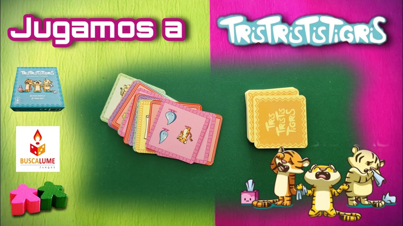 Tris Tristis Tigris. La 1ª partida del juego trabalenguas de Buscalume