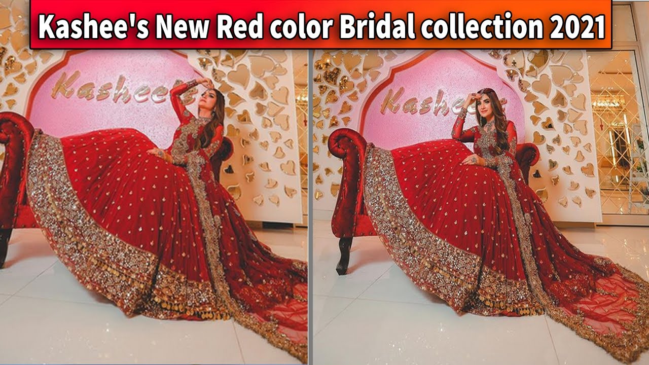 Kashee's New Red color Bridal collection 2021 | at Kashee's boutique