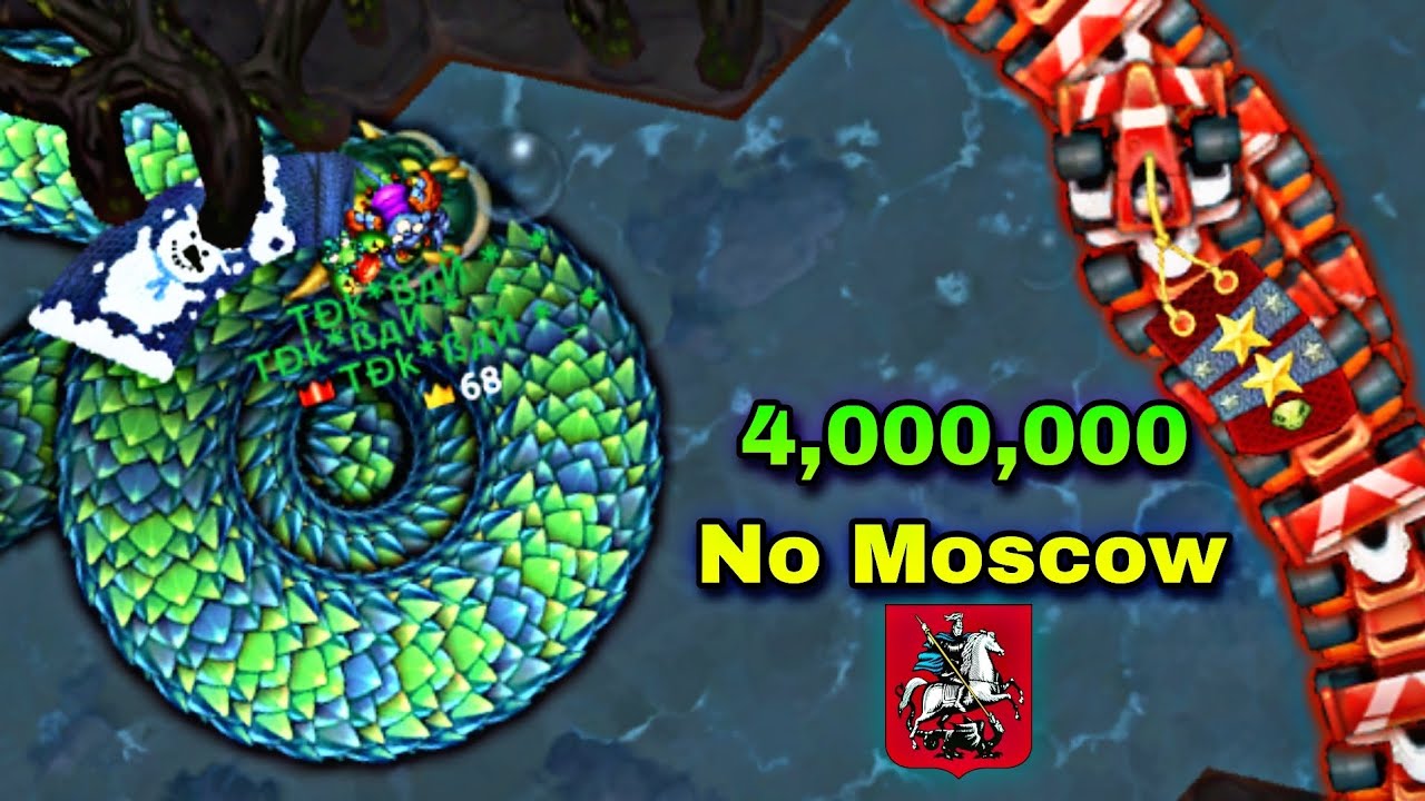 Little Big Snake 🐍 | Ajudando Lennylee e Amigos a Chegar a 4.000.000 (4M) em Moscou!