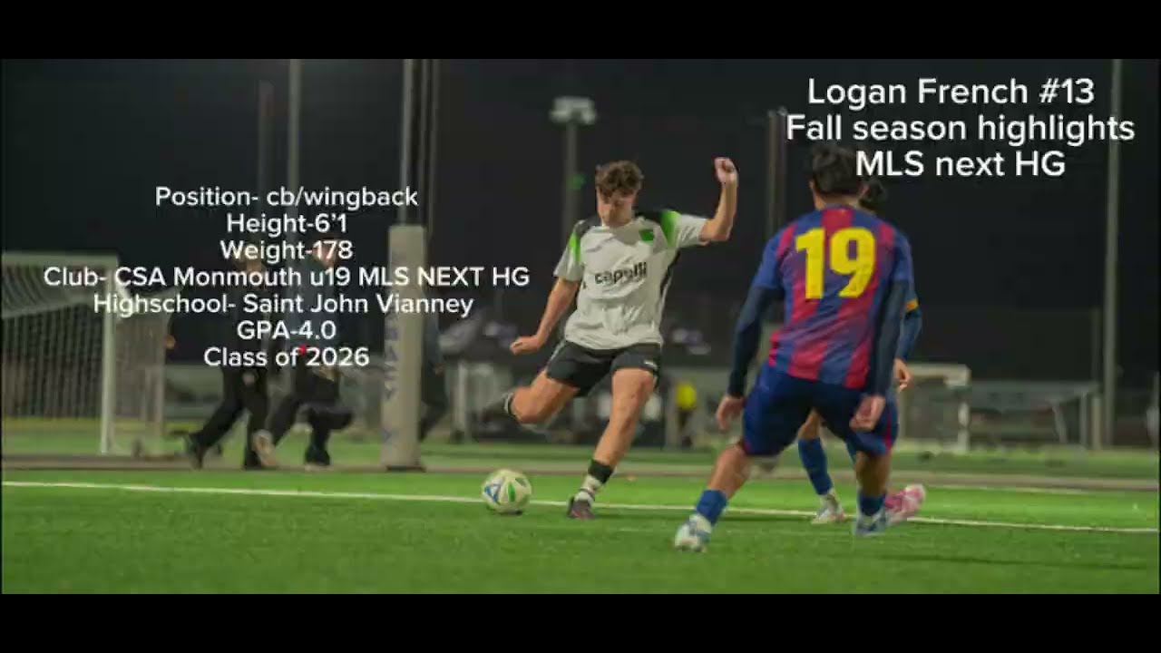 Cedar Stars Monmouth-MLS NEXT HG U19- Fall highlights 