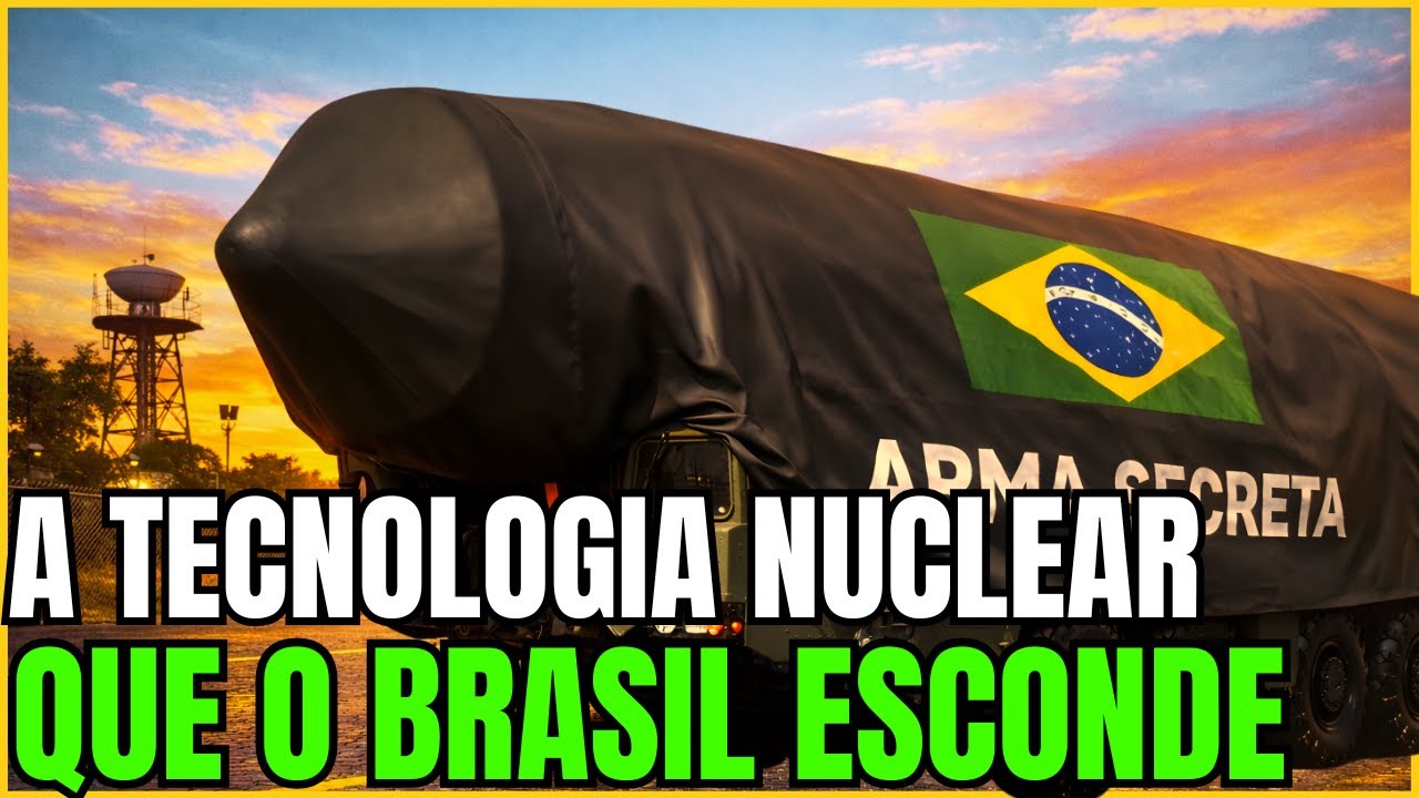 A TECNOLOGIA NUCLEAR QUE O BRASIL ESCONDE ATÉ DOS RIVAIS