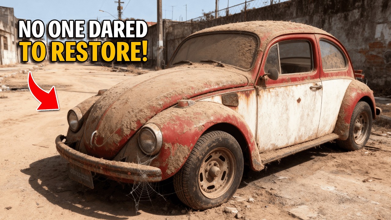 ВОССТАНОВЛЕНИЕ VW BEETLE, ОСТАВЛЕННОГО БРОШЕННЫМ НА 10 ЛЕТ… И НИКТО НЕ ЗНАЕТ ПРИЧИНУ!