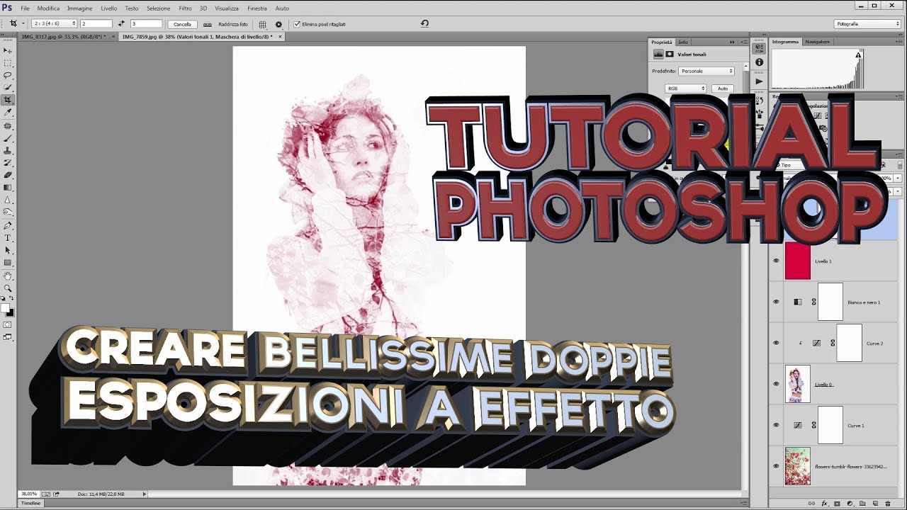 37) Creare Doppie Esposizioni a Effetto - Photoshop - Tutorial Italiano