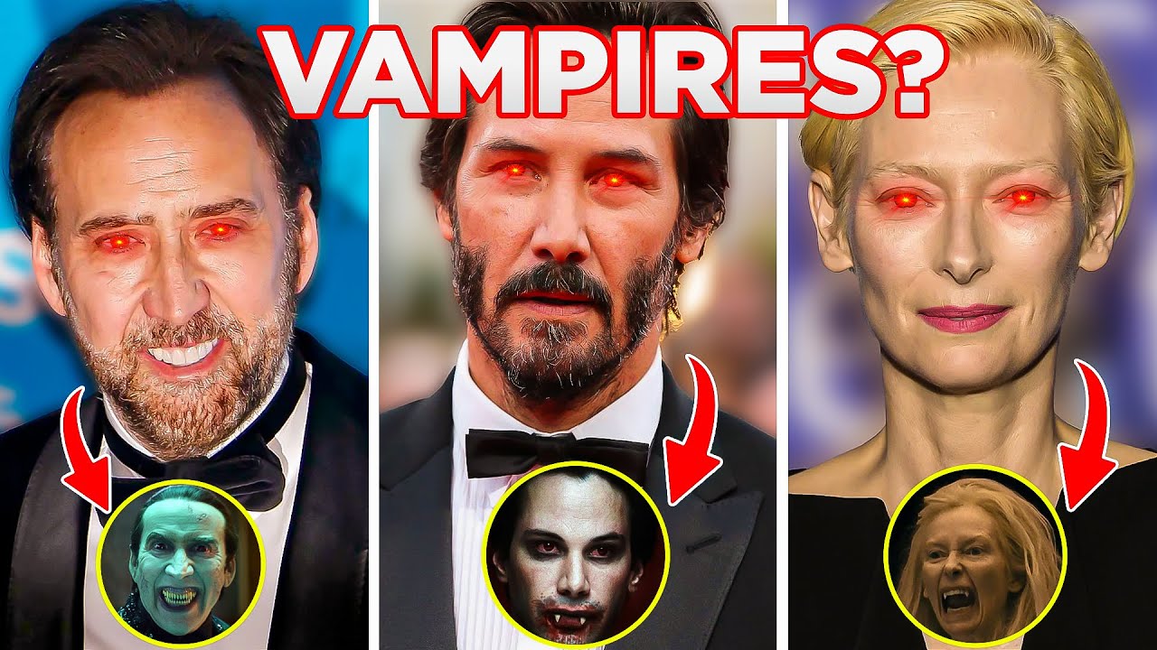Celebrity Vampires: Unraveling the Mysteries Behind Keanu Reeves, Nicolas Cage, and Tilda Swinton