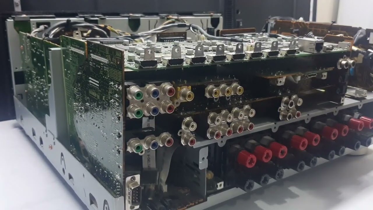 Pioneer SC-1224-K Front Right Channel distorted how to repair