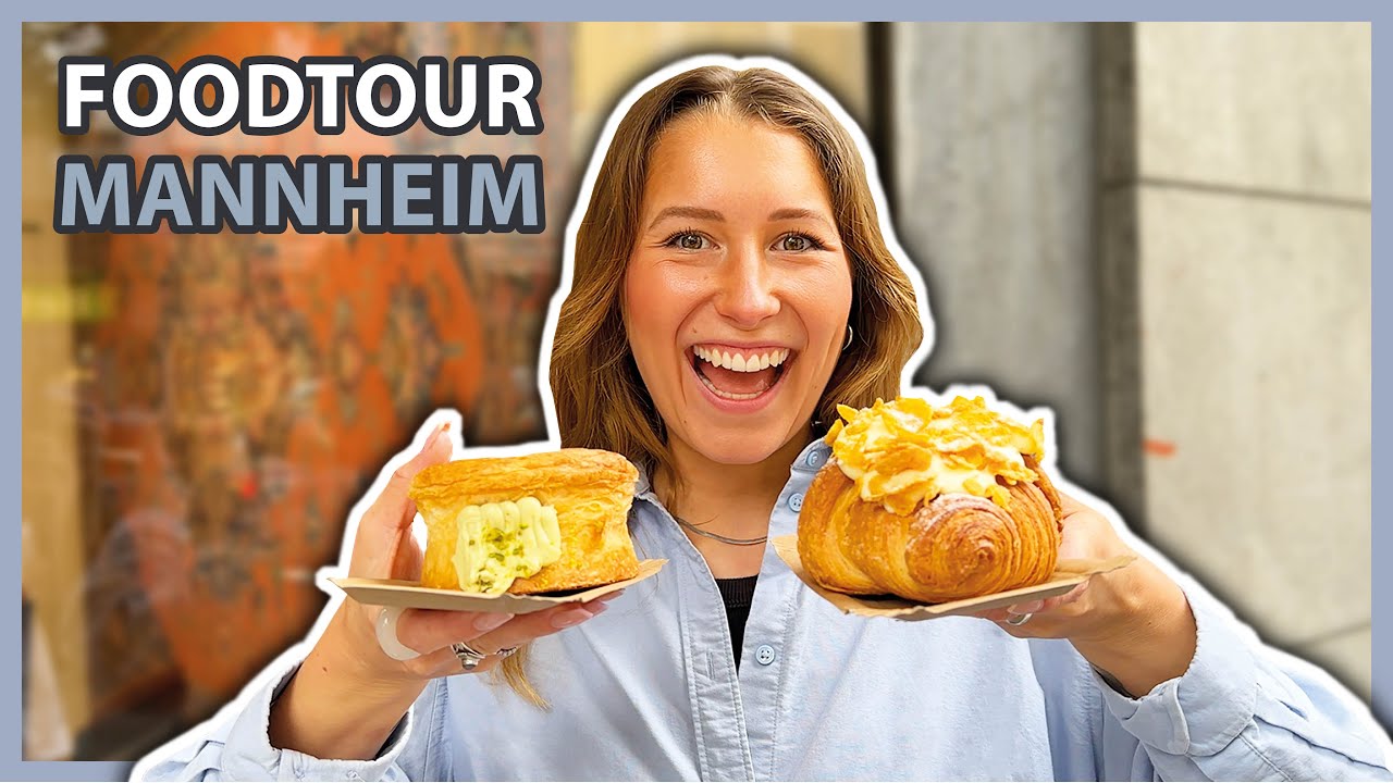 Foodtour Mannheim - Croissant Roll, Chicken Waffles und Pizza 🍧🍗🍕
