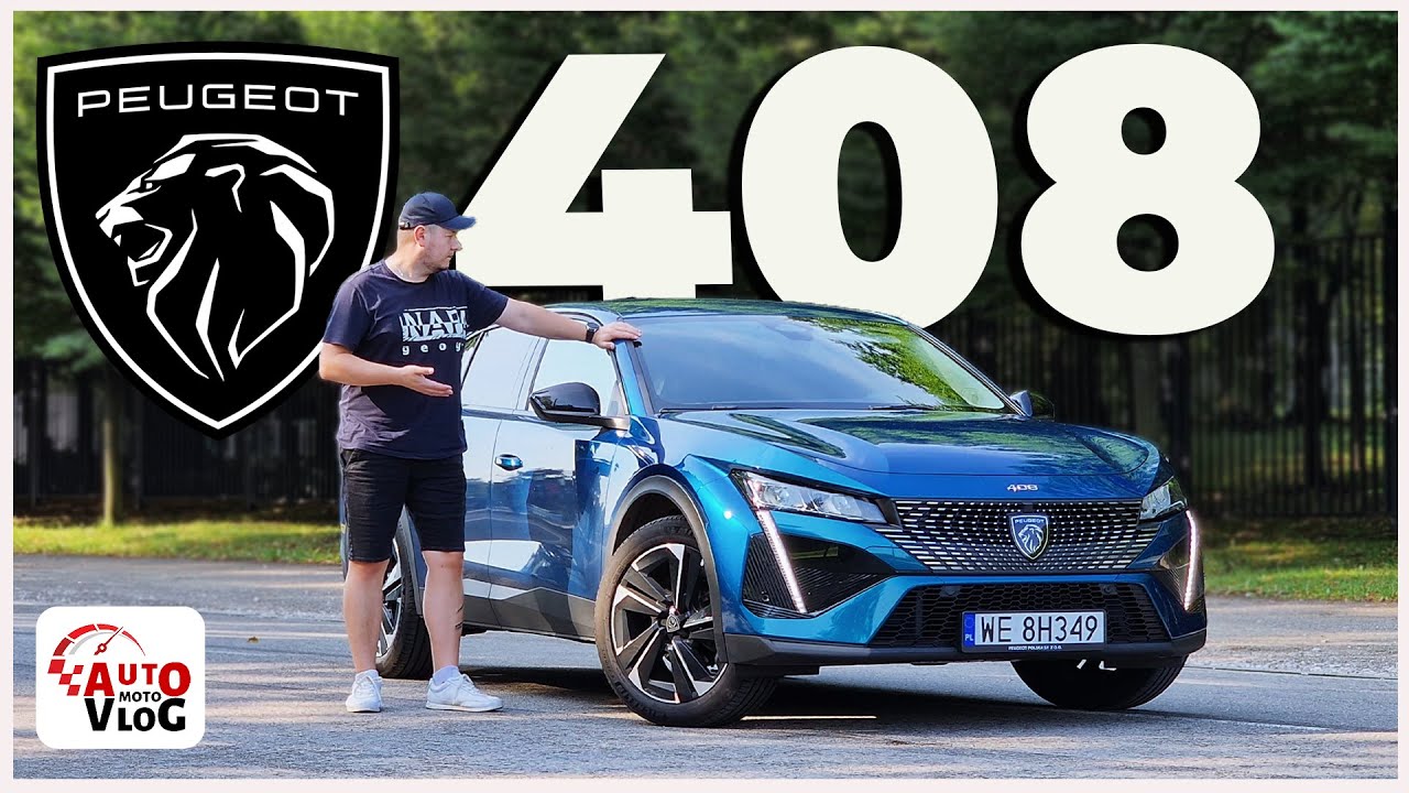 Peugeot 408 TEST 2023 pl | Kochaj albo rzuć