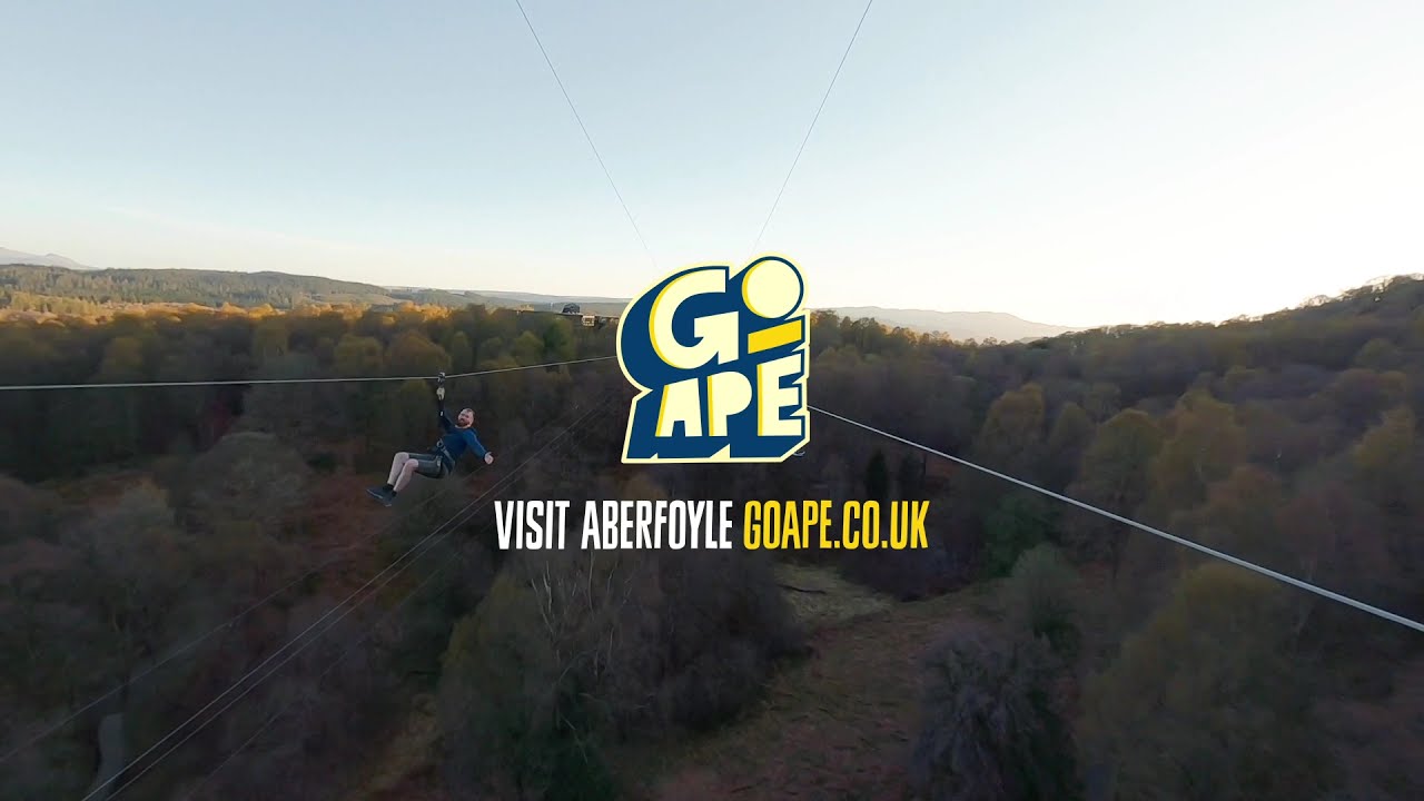 Go Ape Aberfoyle | One Take Film | Scotland's Longest Dual Zip Wires