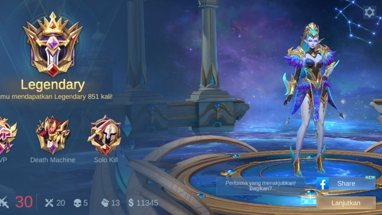 .pake lele dulu #gameplay #selena #mobilelegends #fypシ゚viral 