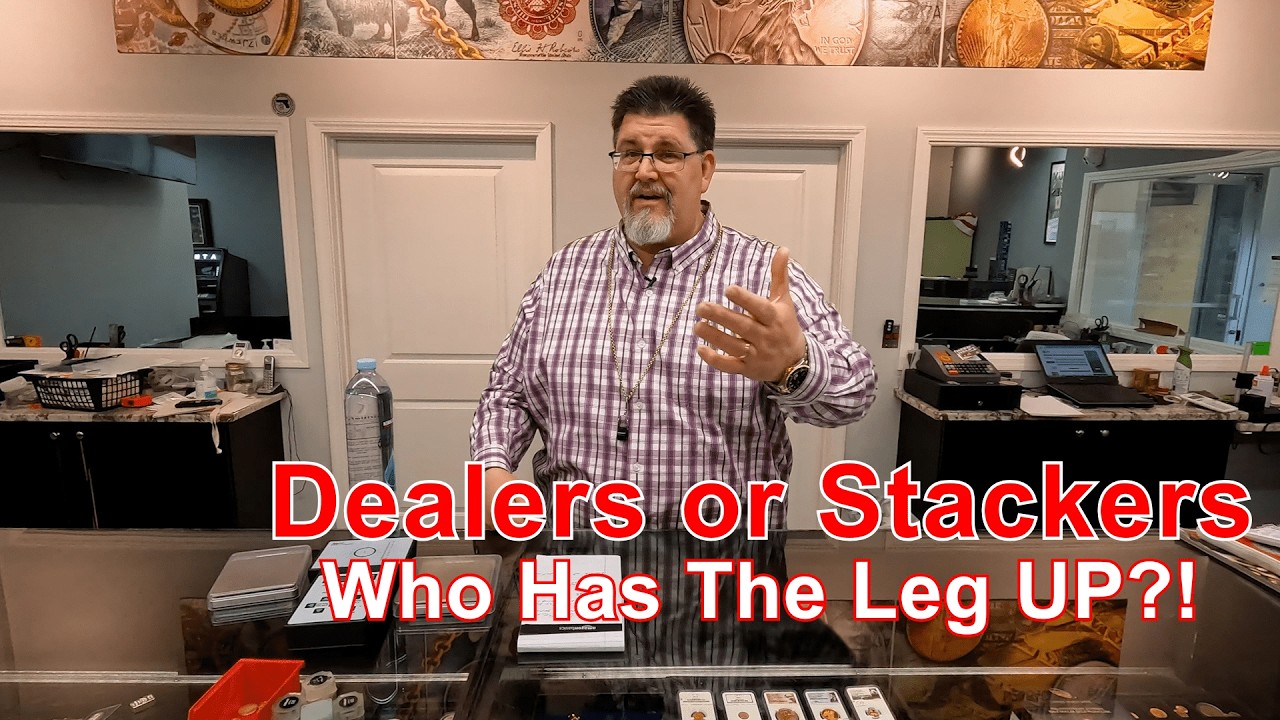 Who Has The Leg Up Right Now In Precious Metals?! Dealers or Stackers?! Tips From This Coin Dealer!!