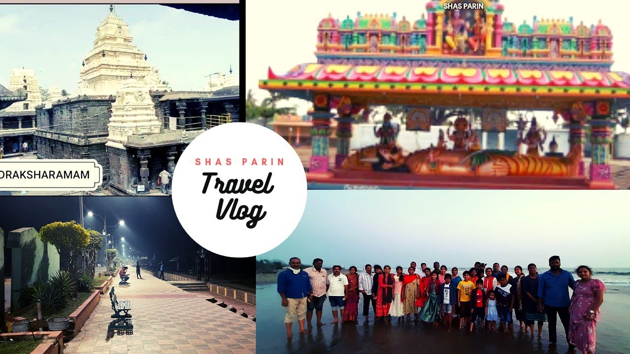A Visit to #KukkuteswaraSwamy temple and #Draksharamam temple ll SHAS PARIN ll Telugu_vlog