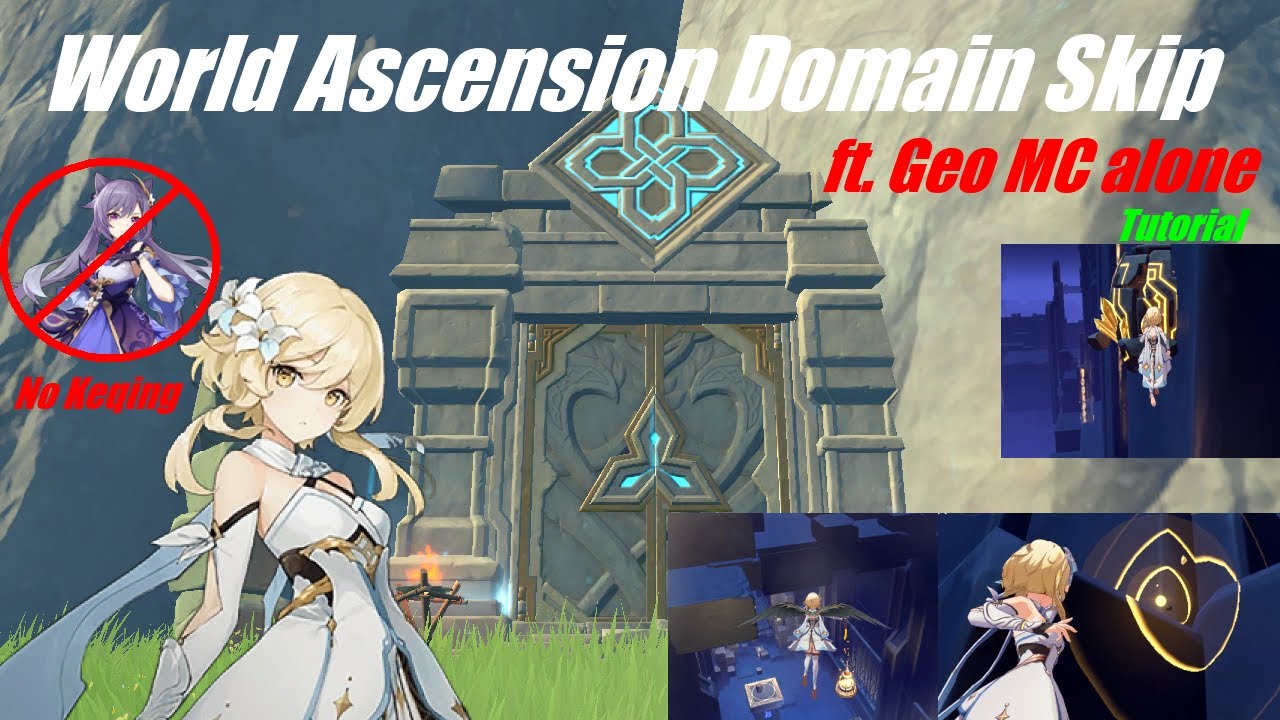 Geshin Impact - Skipping World Ascension Domain (New working link in description)