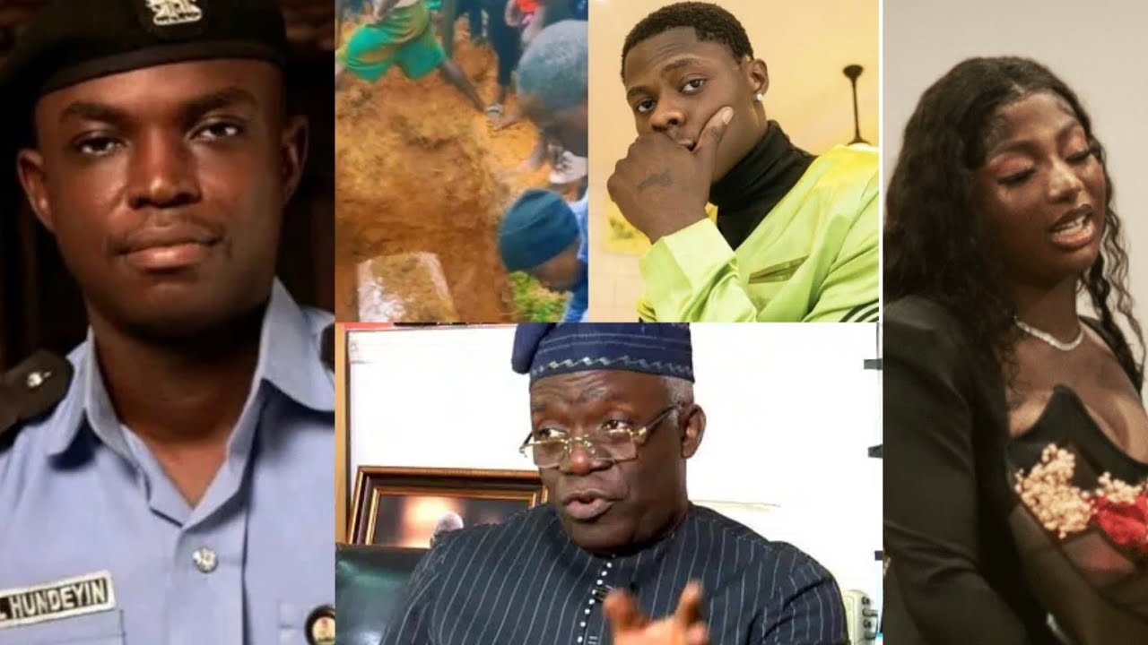 SHOCKING MOHBAD WAS BURIED AL&Iacute;V&Eacute; POLICE WAS TOO LATE TO EXHUME HIS BODY AS FEMI FALANA SAN GROANS...