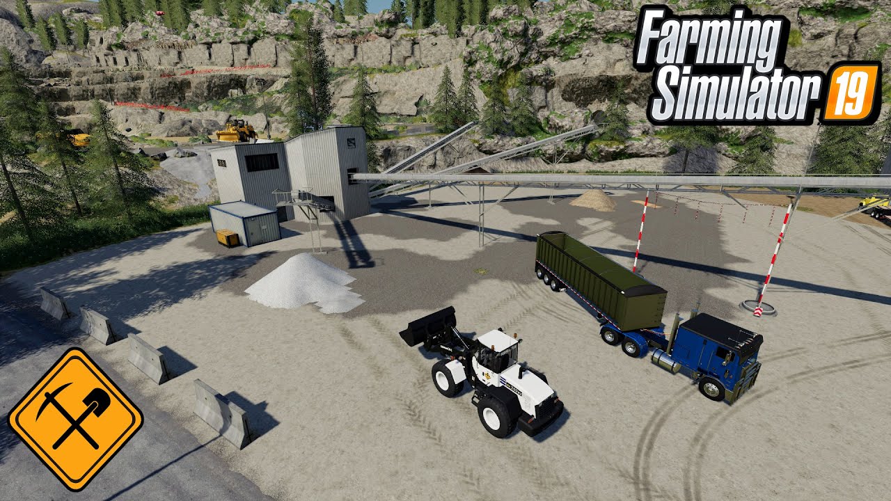 FS19 START NEW CARRER AT VALLEY CREST FARM MAP FARMING SIMULATOR 19 MINING GAMEPLAY