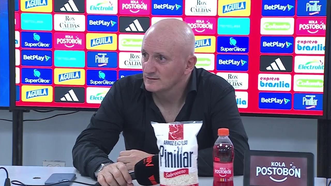 Rueda de prensa de Santa Fe tras su partido con Junior
