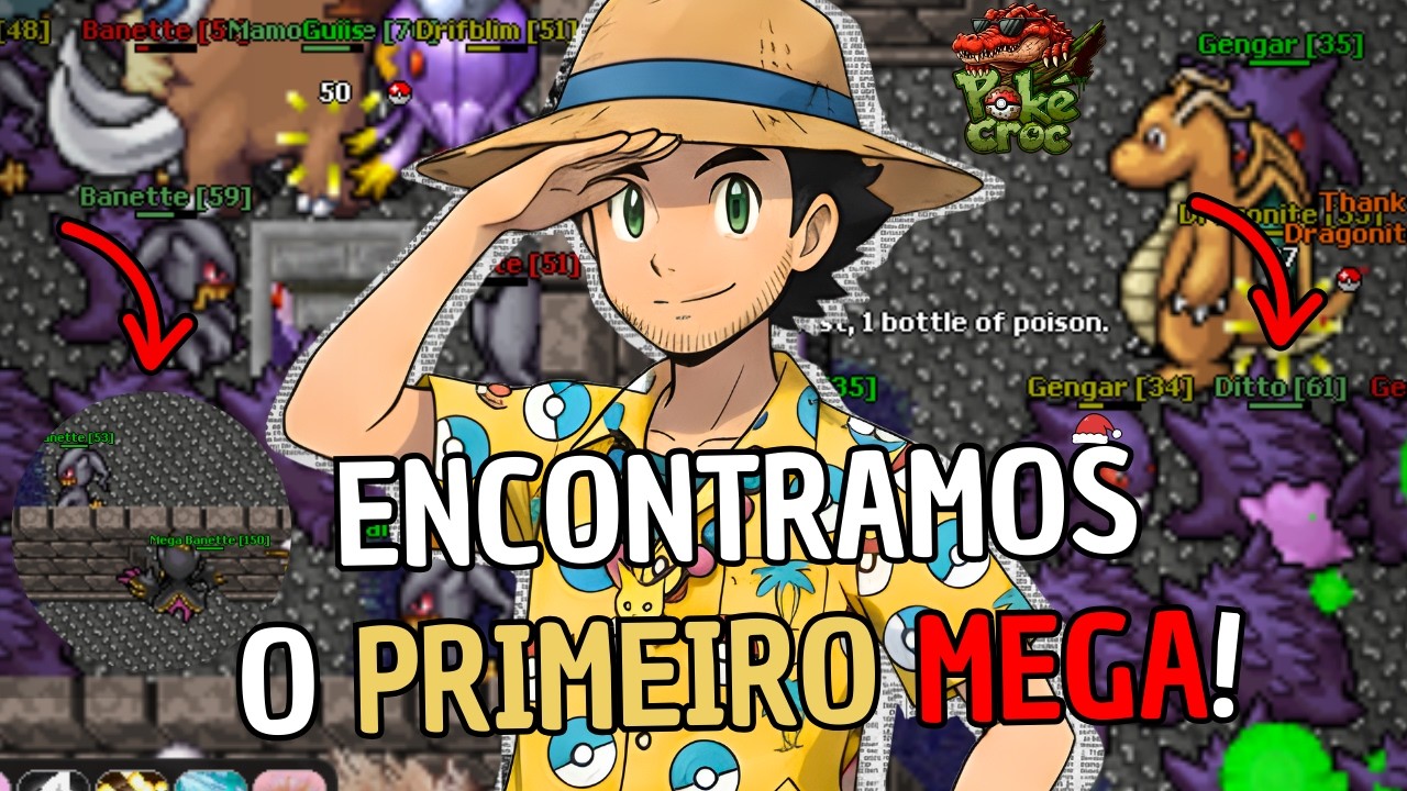 VOCÊ NÃO VAI ACREDITAR NO MEGA QUE A GENTE ACHOU… - POKECROC POKETIBIA