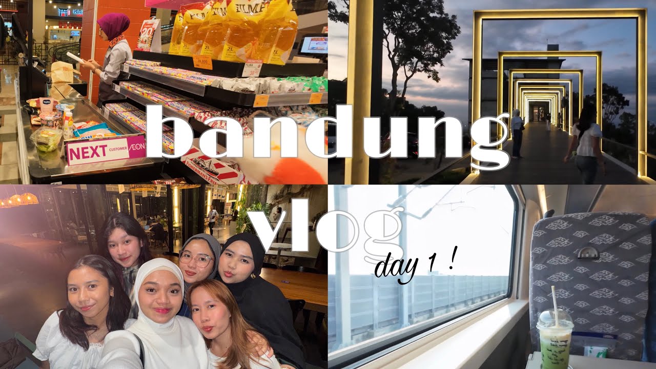 G-VLOG #3 - Bandung Trip  - Day 1 | Whoosh, Imago Hills, PVJ 