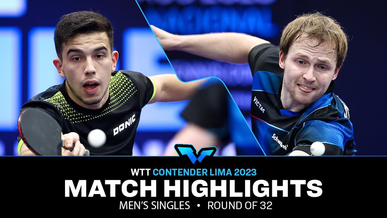 Horacio Cifuentes vs Benedikt Duda | MS R32 | WTT Contender Lima 2023