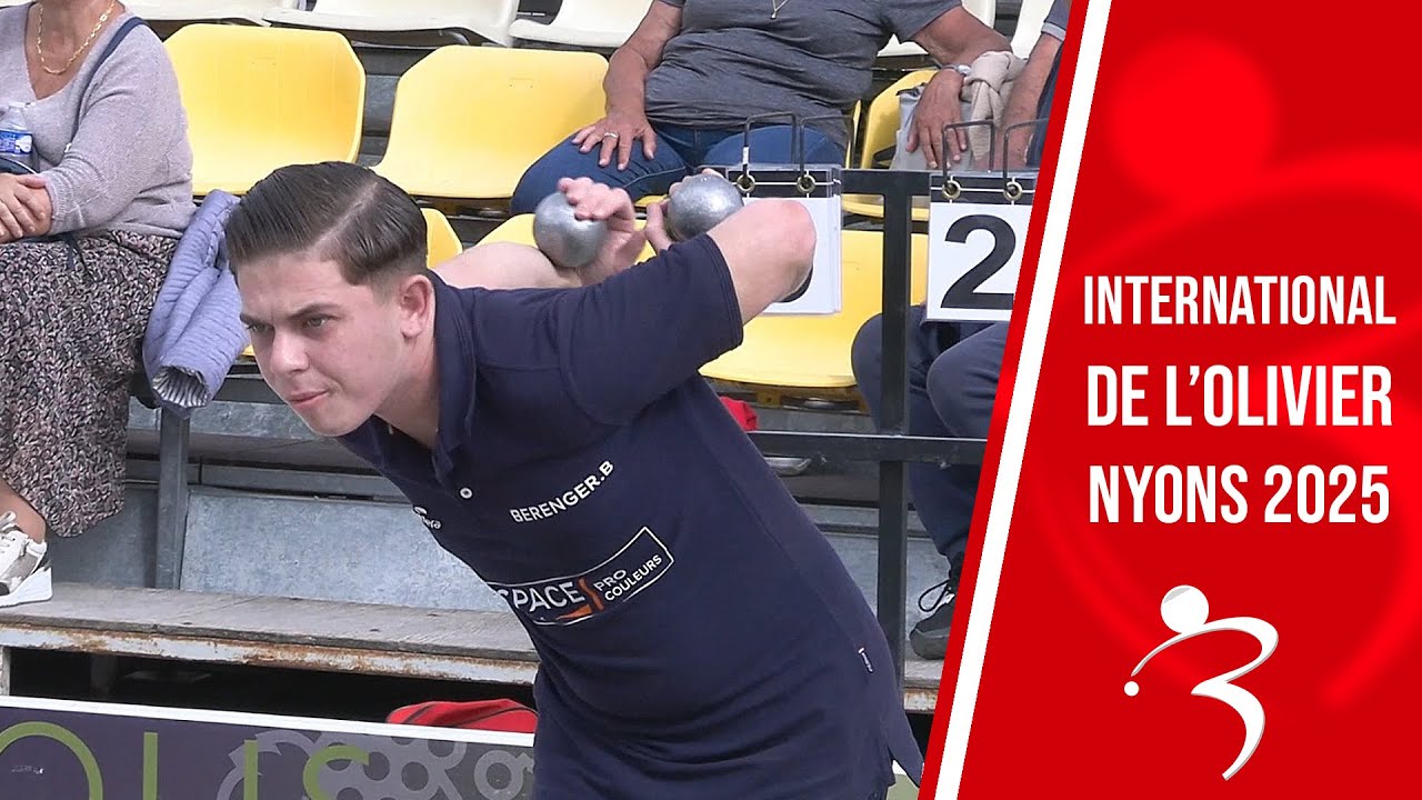 Paolini vs Berenger : International de l’Olivier, Après-poules Nyons pétanque