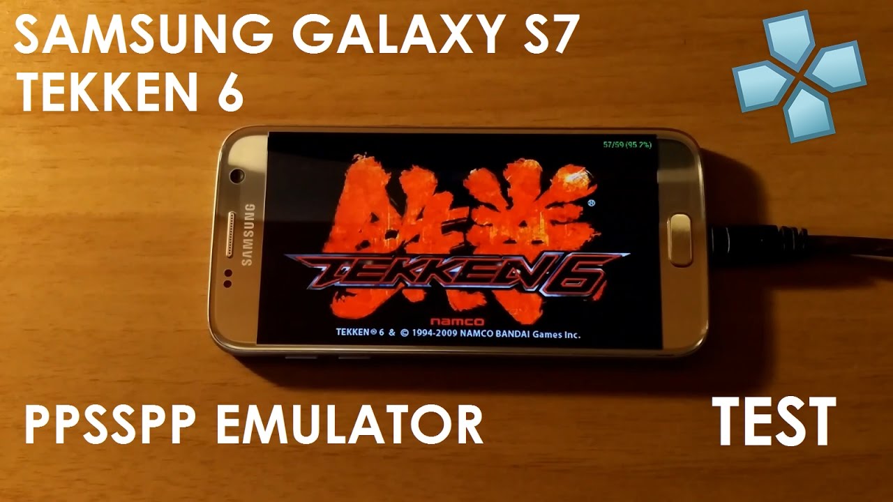 Samsung Galaxy S7 (Exynos) - Tekken 6 - PPSSPP v1.3.0.1 - Test