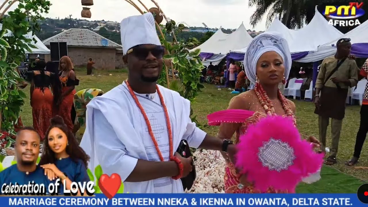 2. THE TRADITIONAL MARRIAGE CEREMONY BETWEEN NNEKA & IKENNA IN OWANTA, AGBOR, DELTA STATE.