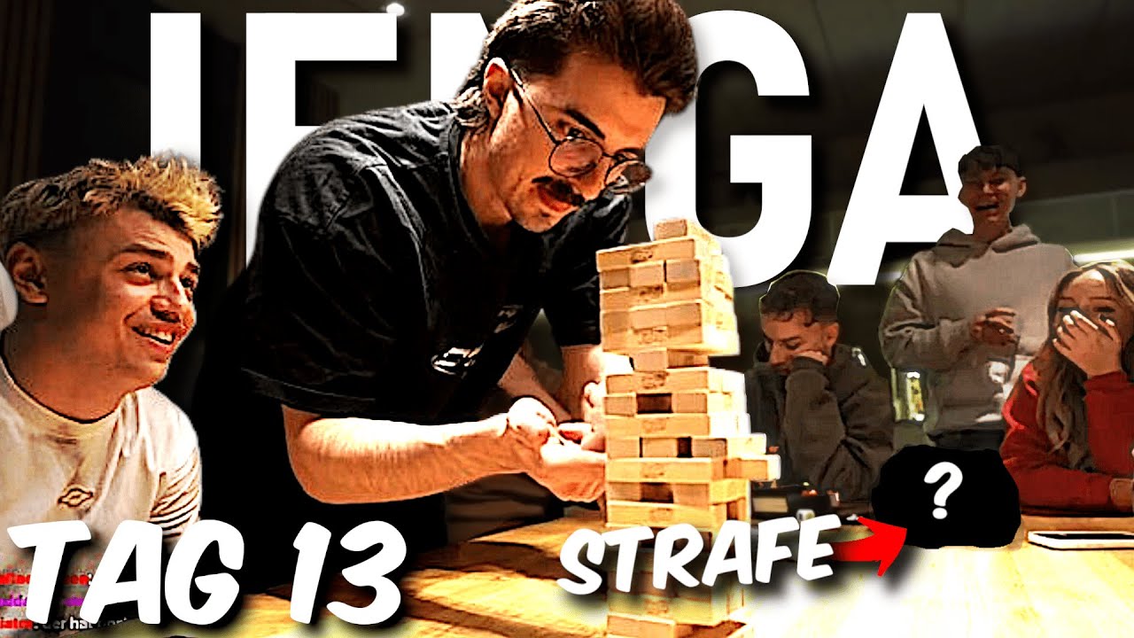 Die dümmste Jenga Runde ever mit extrem ekelhafter Bestrafung! - Tag 13