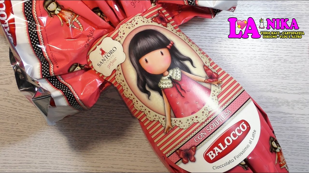 GORJUSS SANTORO LONDON APRO ancora un Uovo di Pasqua della BALOCCO che SORPRESA TOP By Nika