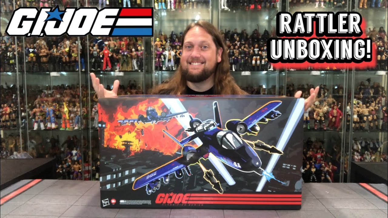 GI JOE Classified Series Haslab Rattler Unboxing & Review!