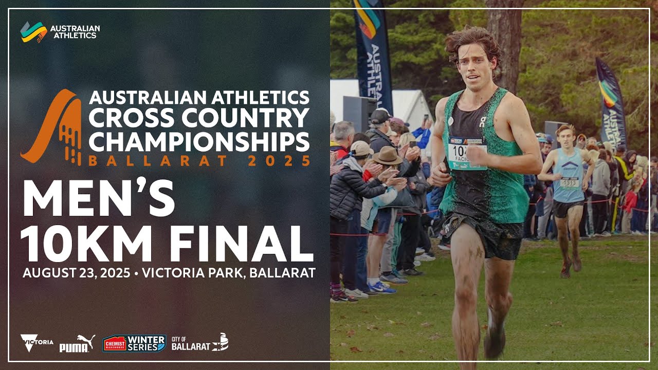 Men's 10km Final FULL RACE | 2025 Australian Athletics Cross Country Championships