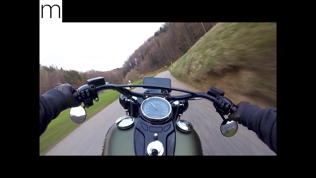 Softail Slim S mit Dr. Jekill & Mr. Hyde Sound Test