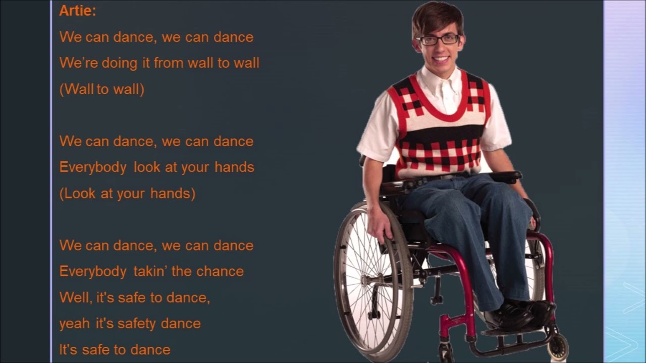 Safety Dance Glee Lyrics