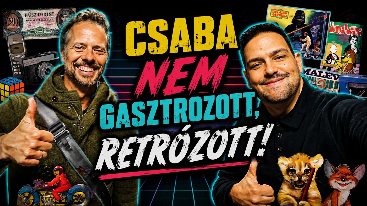 Matáv telefonnal,Magyarósi Csabával,Fejvadászokkal, Jimmyvel a Retrozeumban! 