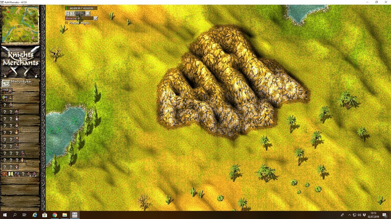 Knights and Merchants Remake: Through the Desert (The hardest mission ever) Unfinished