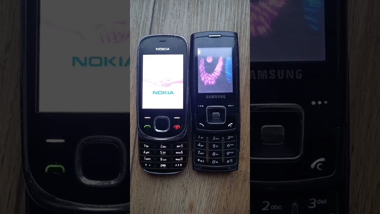 Nokia 7230 vs. Samsung SGH-E900 Speed test