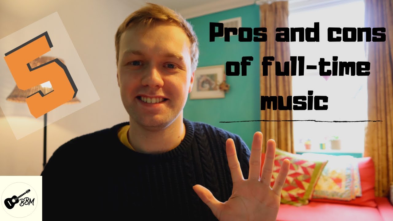 Musician explains 5 pros and cons of performing full-time