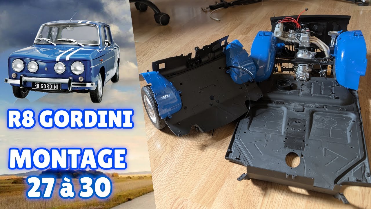 CONSTRUISEZ LA R8 GORDINI  @SpotTVAltaya N°27 à 30 !