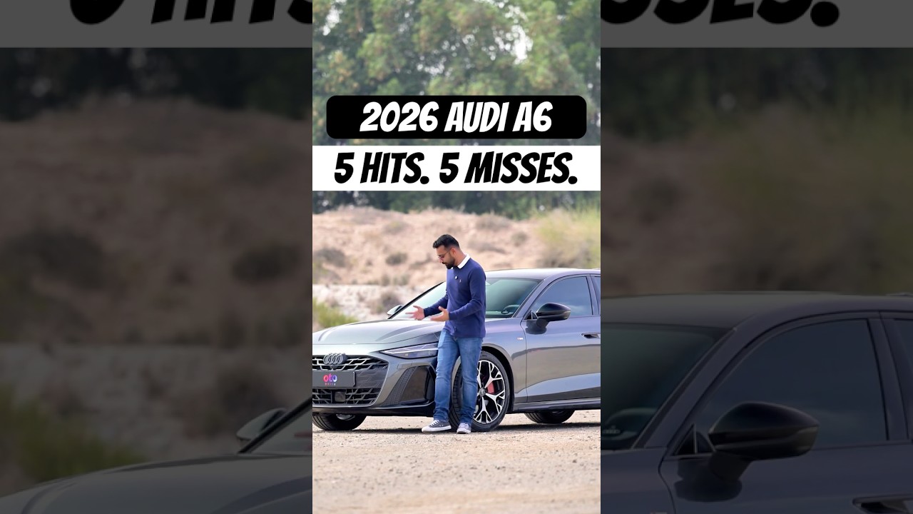Audi A6 2026: 5 вещей, которые нам понравились&hellip; и не понравились!