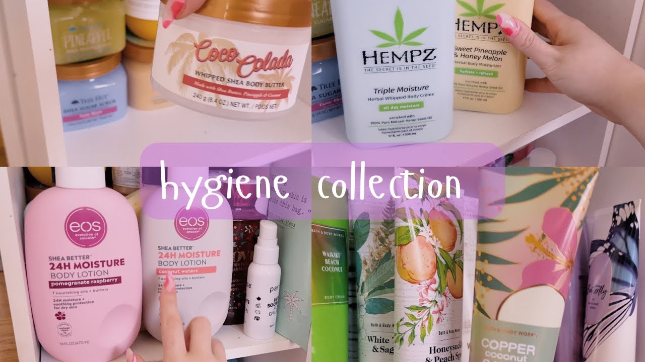 MY BODY CARE & HYGIENE COLLECTION // huge collection tour