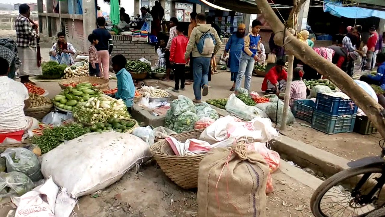 visit to a local baazar by the bank of river Balu at Beraid, Badda, Dhaka