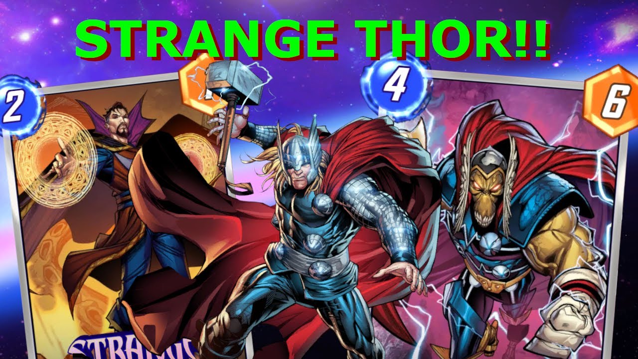 STRANGE SUPREME AND THOR COMBO!! || Marvel SNAP