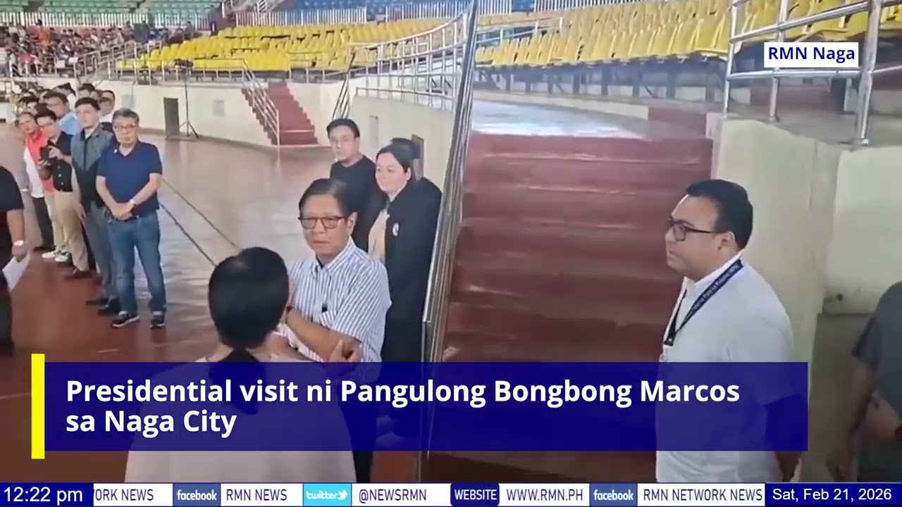 Presidential visit ni Pangulong Bongbong Marcos sa Naga City