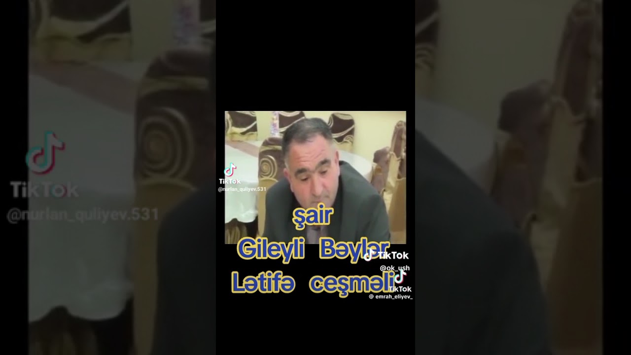 Bir gözel ziyafetden xatire...