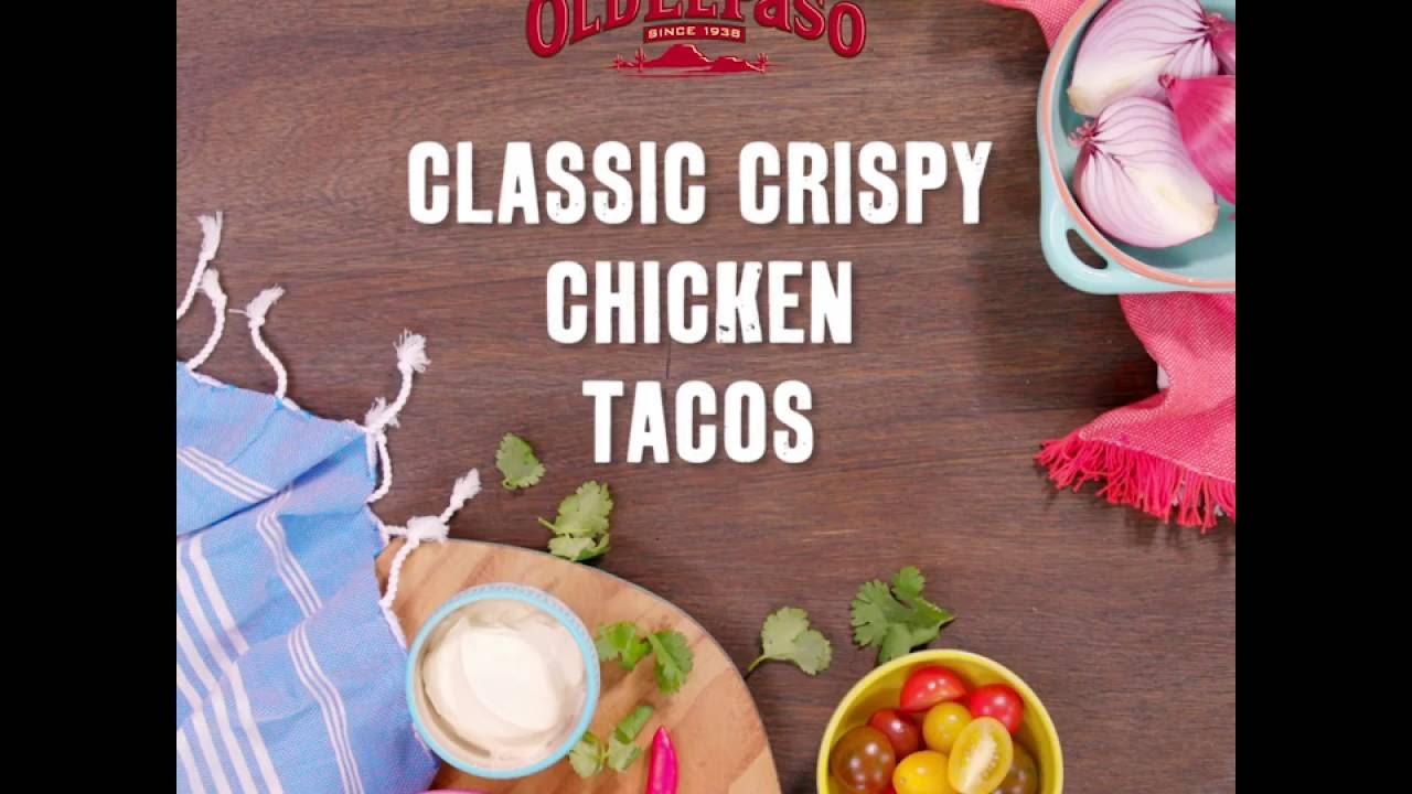Old El Paso Classic Crispy Chicken Tacos Recipe