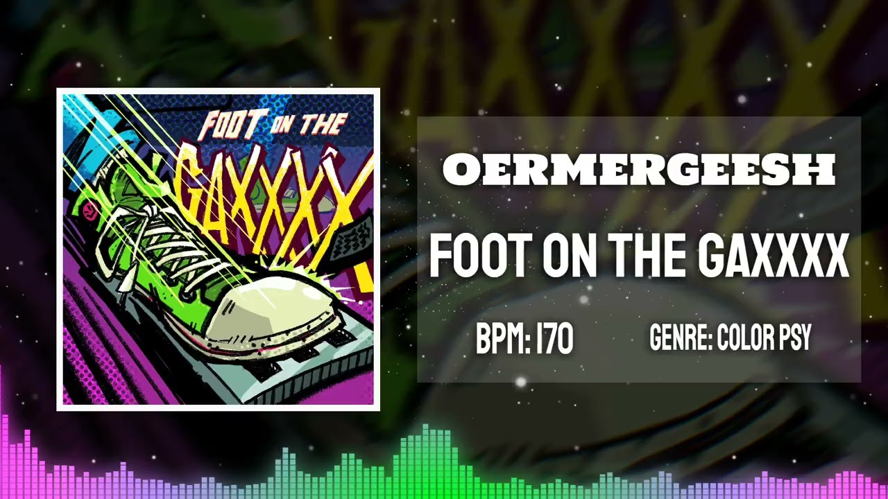 oermergeesh - FOOT ON THE GAXXXX (Official Visualizer)