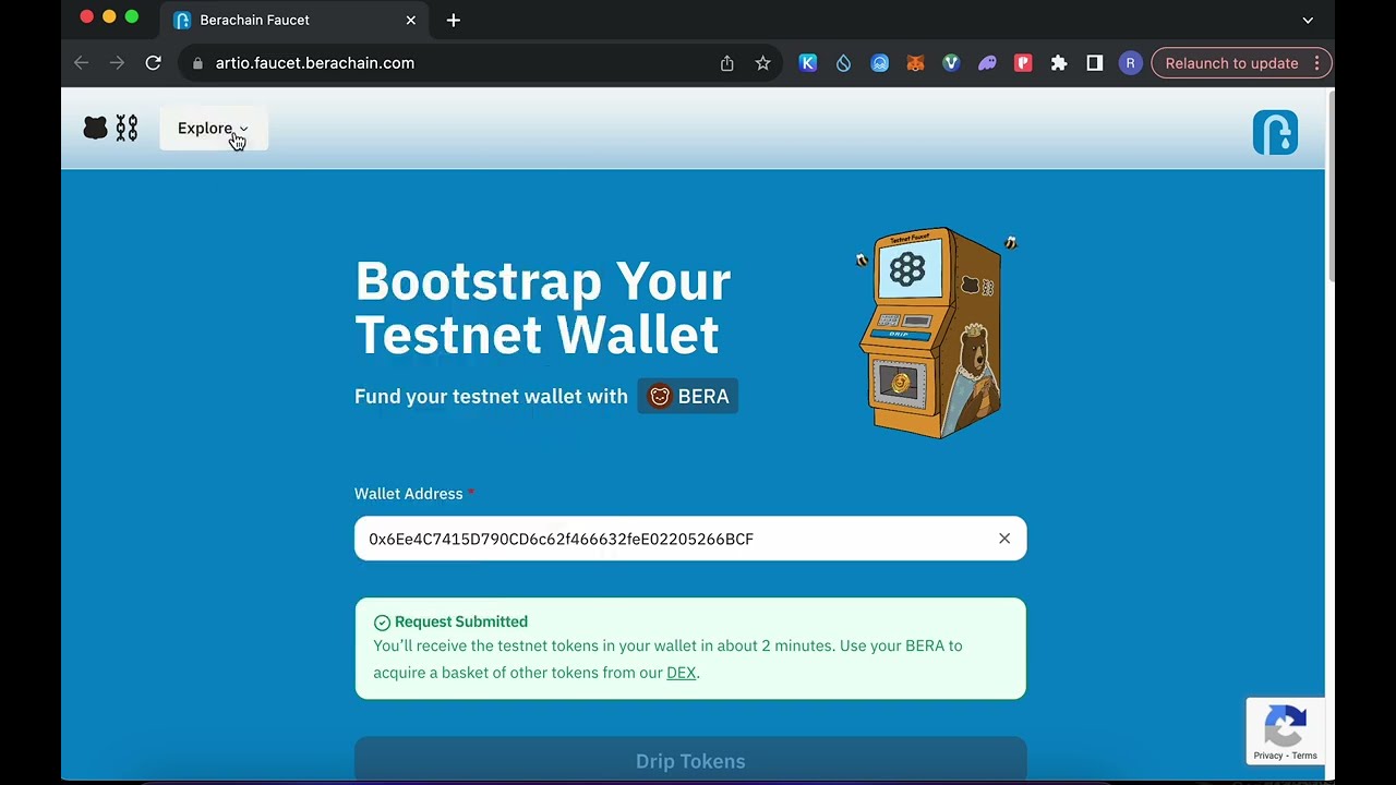 TUTORIAL TESTNET BERACHAIN #1 - SWAP BEX