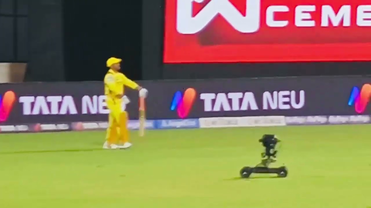 MS Dhoni&rsquo;s mass entry at Chepauk stadium Vs Mumbai Indians 🔥 #cricket #ipl2025 #msdhoni