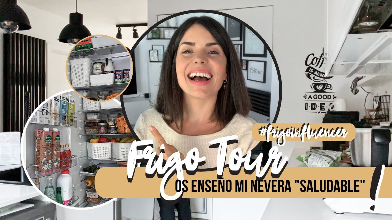 TOUR por mi NEVERA IKEA I ¿Cómo ORDENO el frigorífico? I Mi nevera 